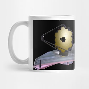 James Webb Space Telescope, illustration (C022/8478) Mug